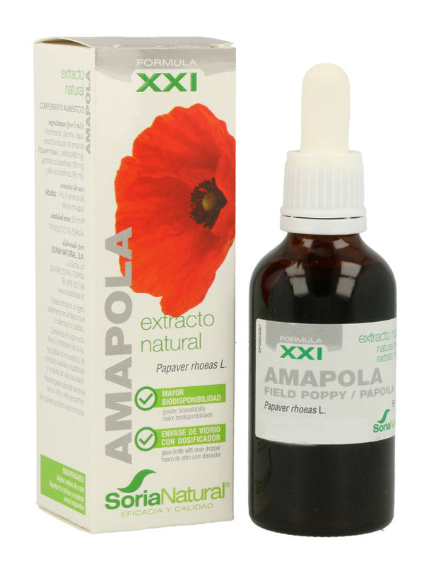 extracto amapola sxxi 50 ml