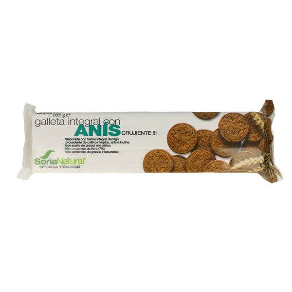 galleta integral con anis 165 gr