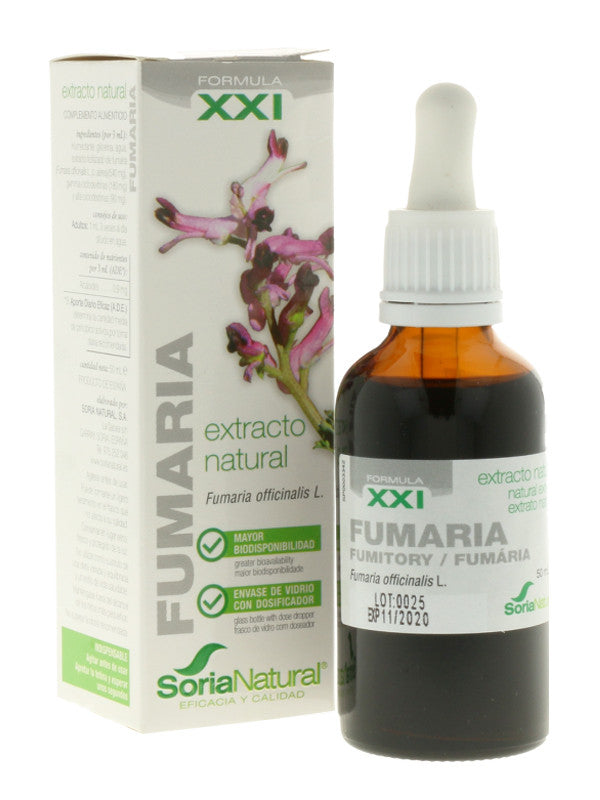 extracto de fumaria siglo xxi 50 ml