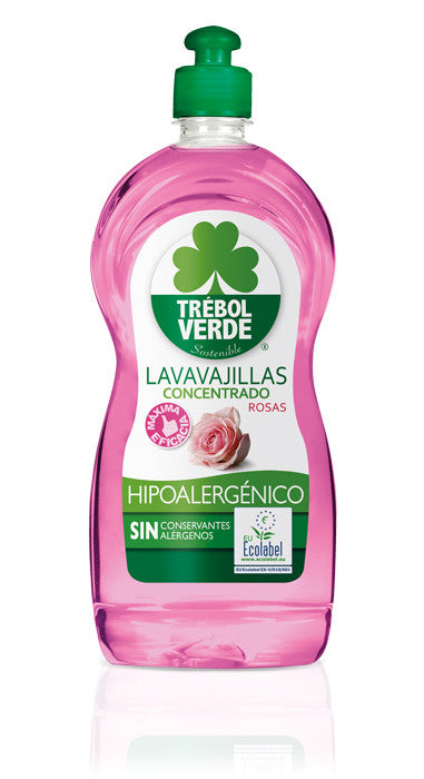 lavavajillas rosas ecologico 750ml