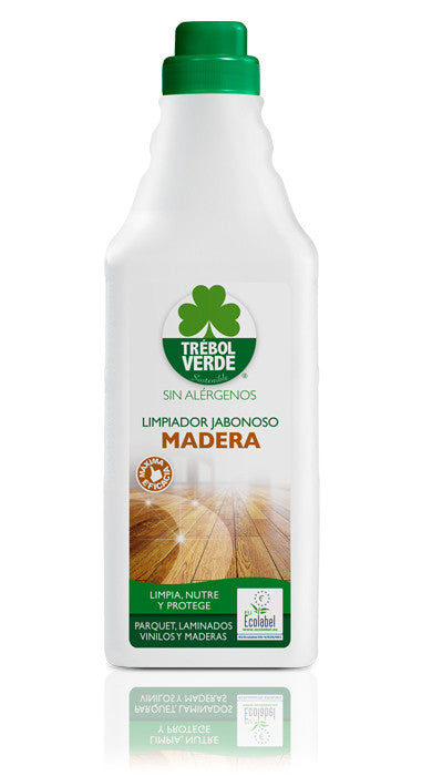 limpiador suelo jabonoso madera y parquet ecologico 1 l