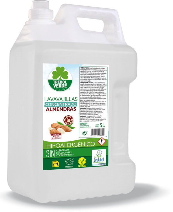 lavavajillas almendras ecologico 5 l