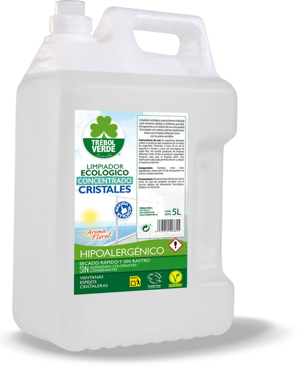 limpiador cristales ecologico 5 l