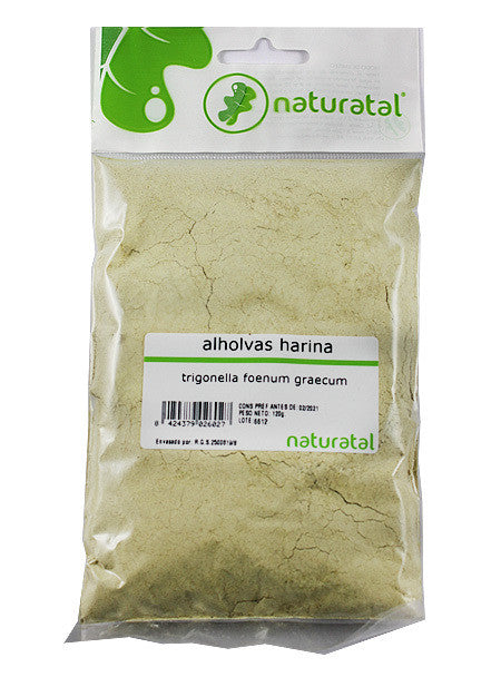 alholvas harina trigonella foenum graecum 120gr