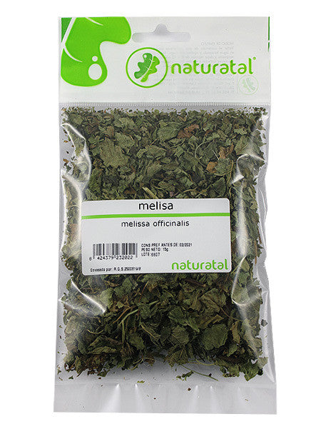 melisa hojas 1 melissa officinalis 15gr