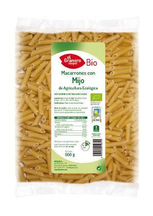 macarrones con mijo bio 500 g