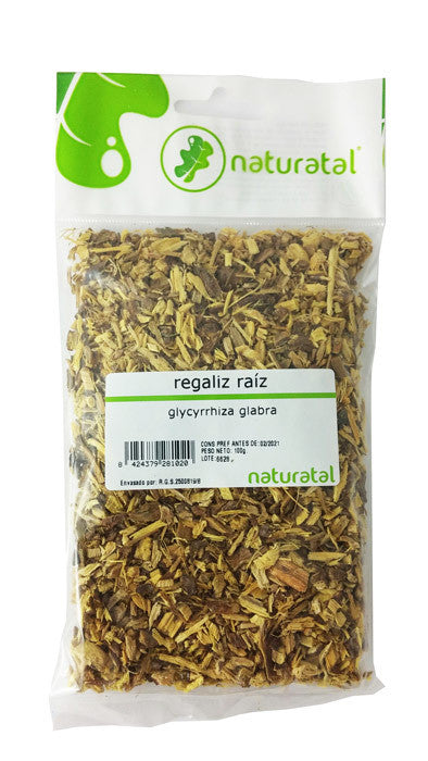 regaliz raiz triturado glycyrrhiza glabra 100gr