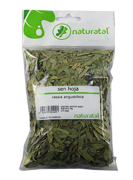 sen hojas cassia angustifolia 50gr