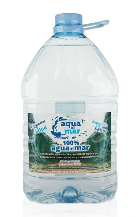 agua de mar pet 8 l