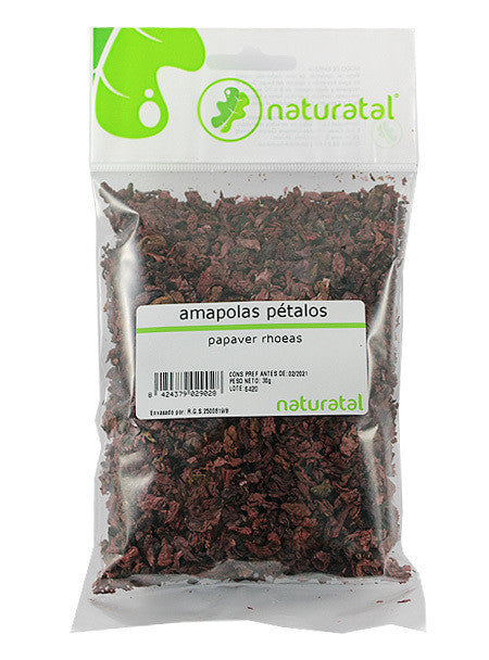 amapolas petalos papaver rhoeas 30gr