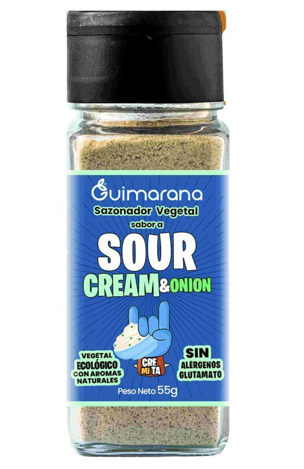 sazonador vegetal sabor sour cream and onion 55g