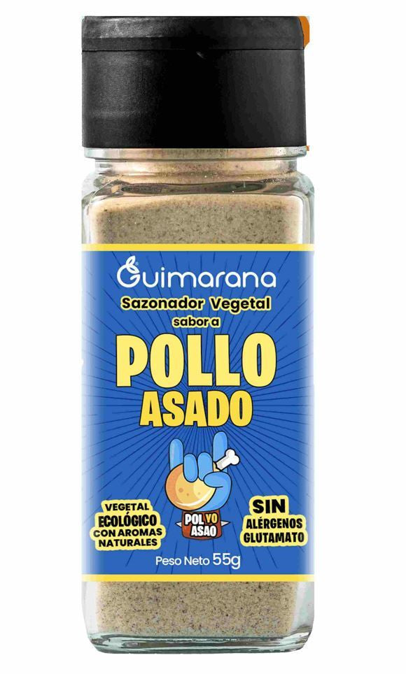 sazonador vegetal sabor pollo asado 55g