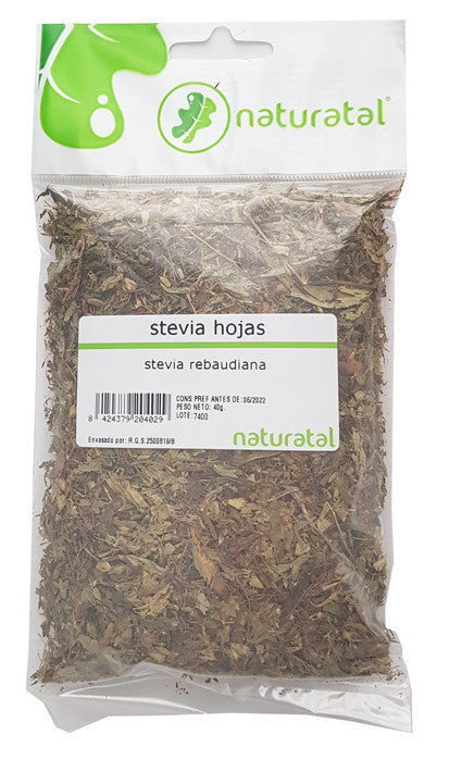 stevia hoja triturada 40gr