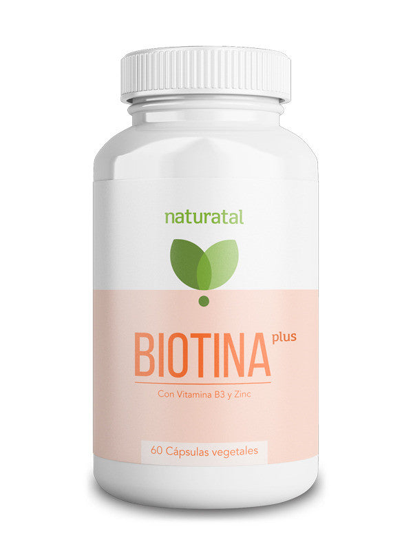 biotina plus con b3 y zinc 60 caps