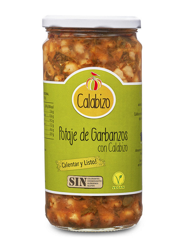 calabizo potaje de garbanzos 720ml