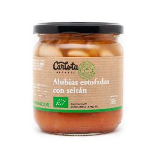 alubias estofadas con seitan 350gr