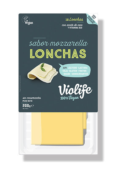 refrig queso violife mozzarella lonchas 200 gr