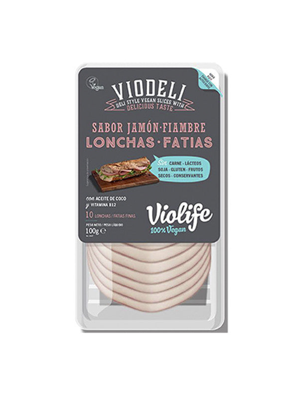 refrig lonchas viodeli sabor jamon violife 100 gr