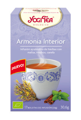 yogi tea armonia interior bio 17 bolsitas