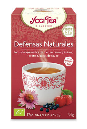 yogi tea defensas naturales bio 17 bolsitas