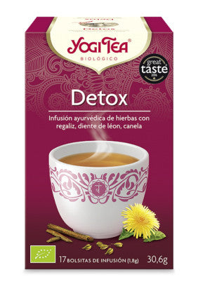 yogi tea detox bio 17 bolsitas