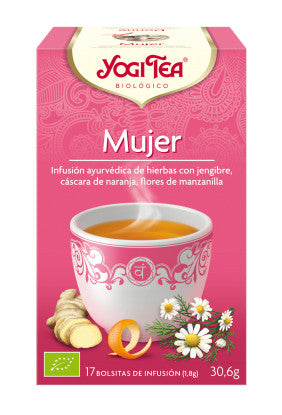 yogi tea mujer bio 17 bolsitas