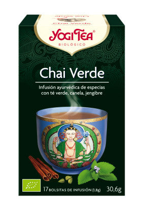 yogi tea chai verde bio 17 bolsitas