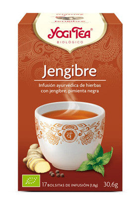 yogi tea jengibre bio 17 bolsitas