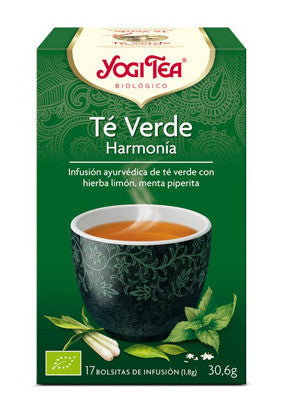 yogi tea te verde harmonia bio 17 bolsitas