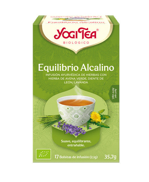 yogi tea equilibrio alcalino bio 17 bols