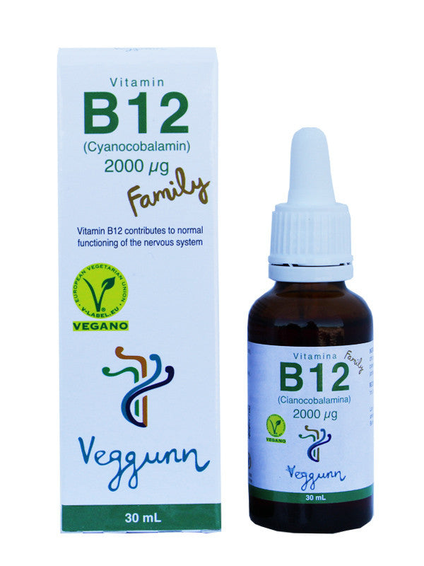 veggunn vitamina b12 family 30ml