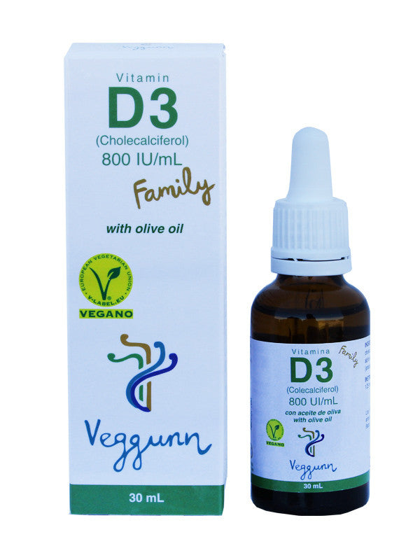 veggunn vitamina d3 family 30ml