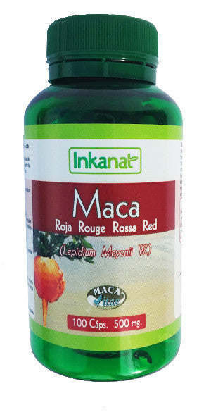 maca roja 100 caps 500mg