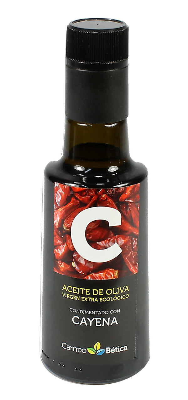 aceite oliva ve bio condimentado cayena 250ml