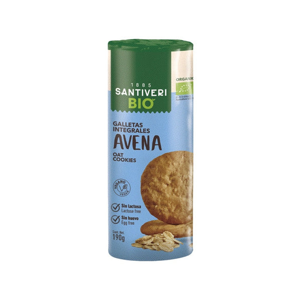 galletas integrales avena bio 190gr