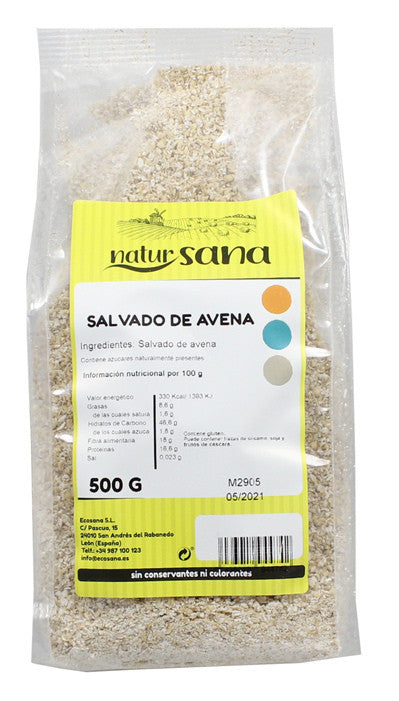 salvado avena 500gr natursana