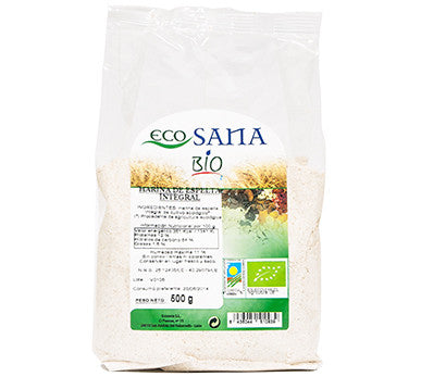 harina espelta integral bio 500gr ecosana