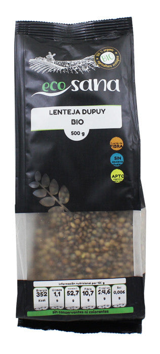 lenteja dupuy bio 500gr ecosana