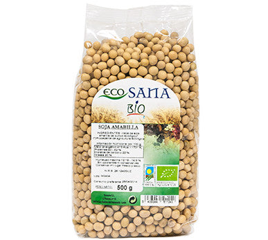 soja amarilla bio 500gr ecosana