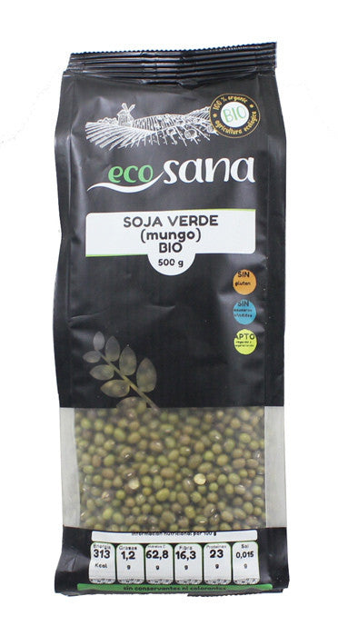 soja verde mungo bio 500gr ecosana