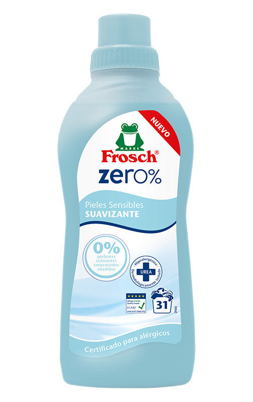 suavizante pieles sensibles frosch zero 750ml