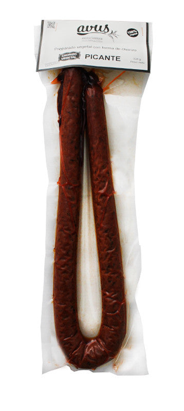 refrig estilo chorizo picante vegetal avus 330 gr