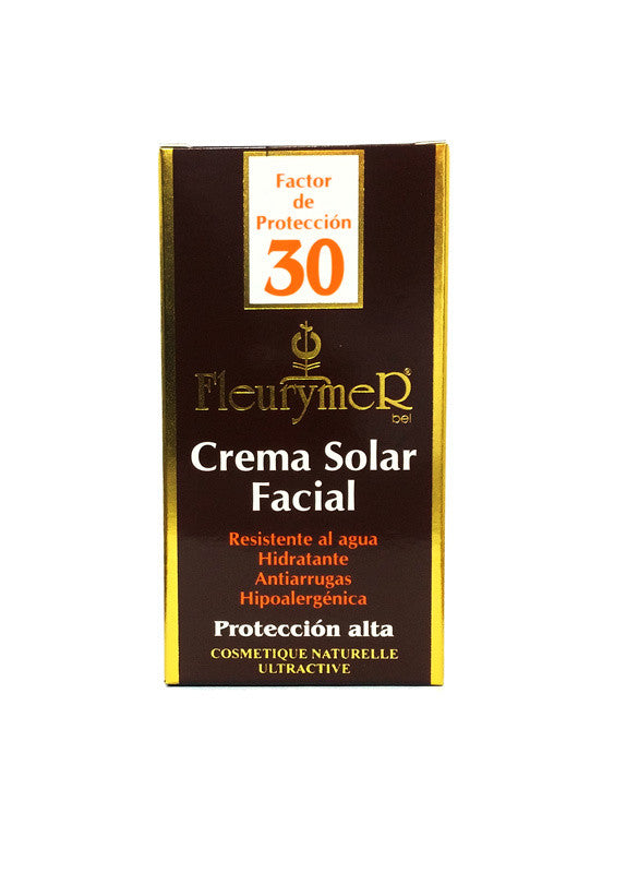crema solar facial spf 30 tubo 80ml