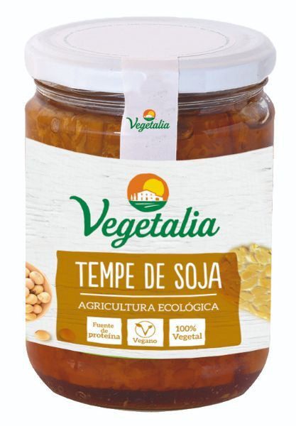 tempe bote vidrio esterilizado 250 g