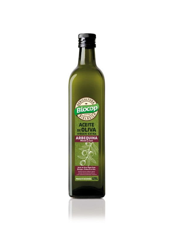 aceite oliva virgen extra arbequina biocop 750 ml