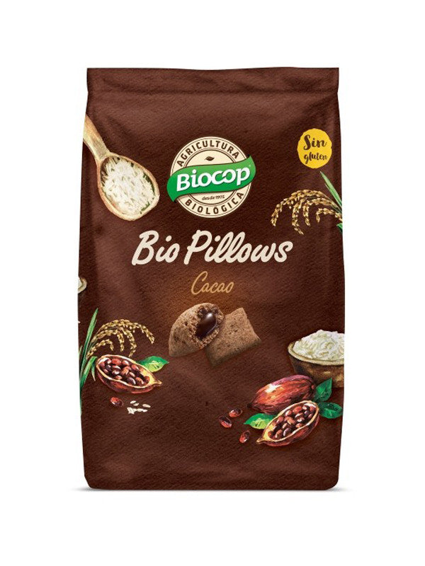 biopillows cacao sin gluten biocop 300 g