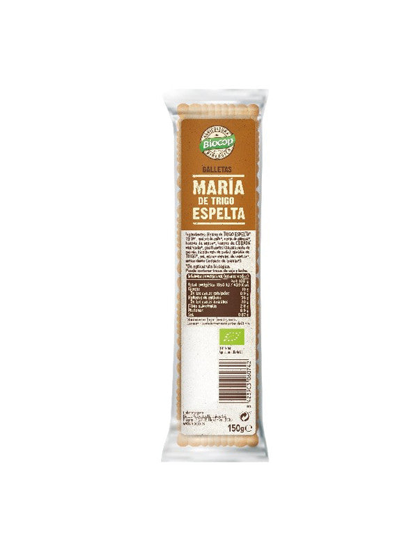 galleta maria trigo espelta 150g biocop