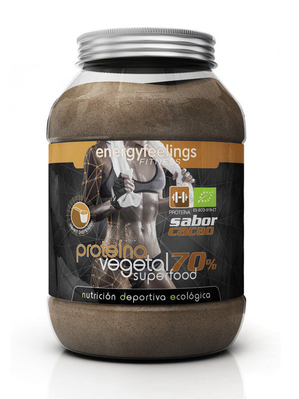 proteina vegetal organica 70 cacao 1500gr