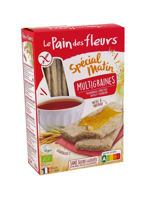 tostada multicereales special matin le pain des fleurs 230 g