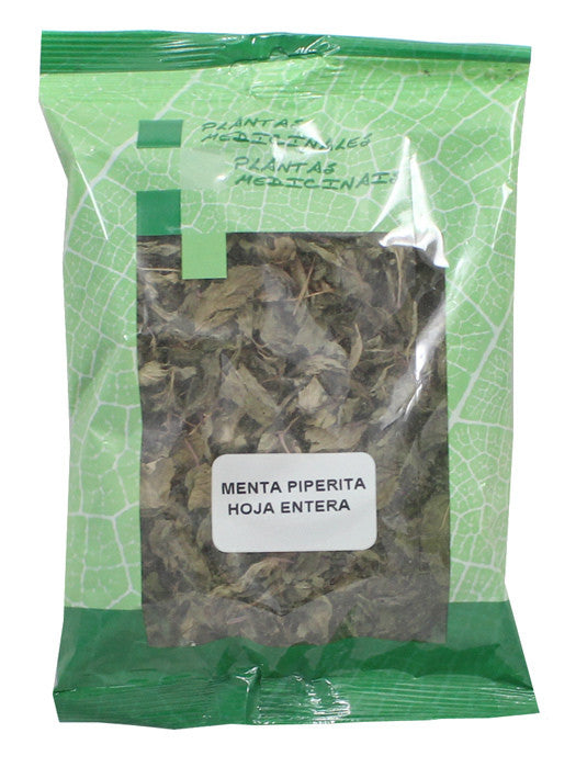 menta piperita hoja extra entera bolsa 20 gr